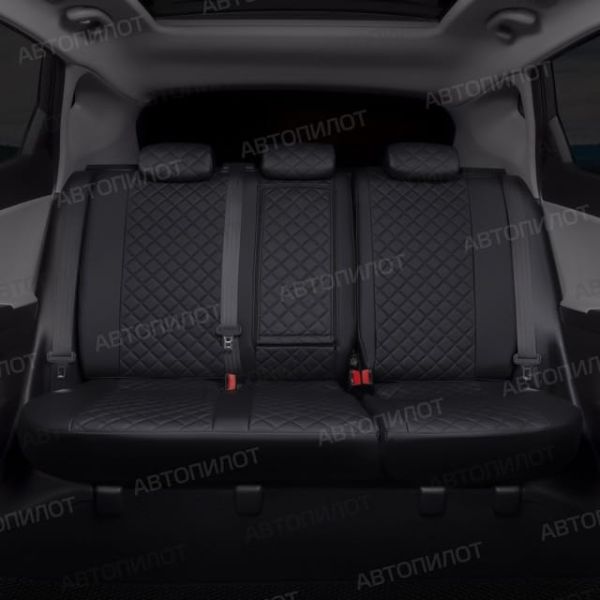 Чехлы Автопилот Экокожа Ромб на Suzuki Liana седан 2001-2008 г.в. Чехлы Автопилот Экокожа Ромб на Suzuki Liana седан 2001-2008 г.в.