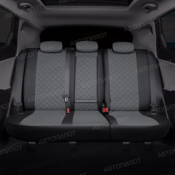 Чехлы Автопилот Экокожа Ромб на Suzuki Liana седан 2001-2008 г.в. Чехлы Автопилот Экокожа Ромб на Suzuki Liana седан 2001-2008 г.в.