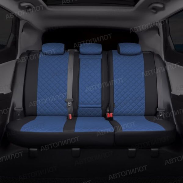 Чехлы Автопилот Экокожа Ромб на Suzuki Liana седан 2001-2008 г.в. Чехлы Автопилот Экокожа Ромб на Suzuki Liana седан 2001-2008 г.в.