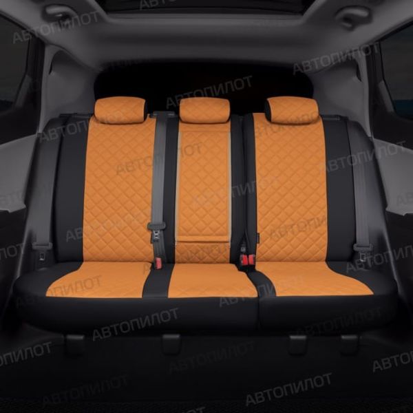 Чехлы Автопилот Экокожа Ромб на Suzuki Liana седан 2001-2008 г.в. Чехлы Автопилот Экокожа Ромб на Suzuki Liana седан 2001-2008 г.в.