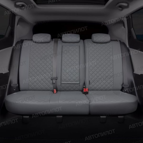 Чехлы Автопилот Экокожа Ромб на Suzuki Liana седан 2001-2008 г.в. Чехлы Автопилот Экокожа Ромб на Suzuki Liana седан 2001-2008 г.в.