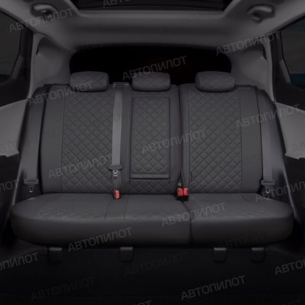 Чехлы Автопилот Экокожа Ромб на Suzuki Liana седан 2001-2008 г.в. Чехлы Автопилот Экокожа Ромб на Suzuki Liana седан 2001-2008 г.в.