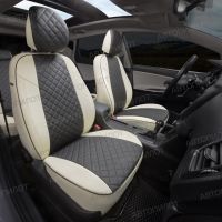 Чехлы Автопилот Экокожа Ромб на Suzuki Liana седан 2001-2008 г.в. Чехлы Автопилот Экокожа Ромб на Suzuki Liana седан 2001-2008 г.в.