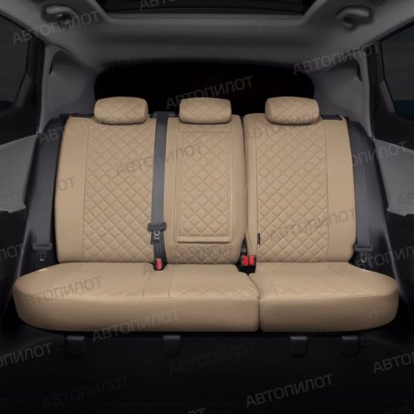 Чехлы Автопилот Экокожа Ромб на Suzuki Liana седан 2001-2008 г.в. Чехлы Автопилот Экокожа Ромб на Suzuki Liana седан 2001-2008 г.в.