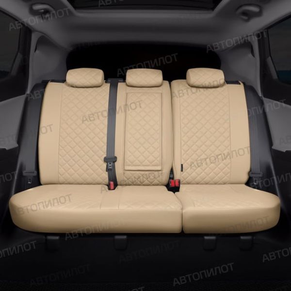 Чехлы Автопилот Экокожа Ромб на Suzuki Liana седан 2001-2008 г.в. Чехлы Автопилот Экокожа Ромб на Suzuki Liana седан 2001-2008 г.в.