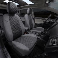 Чехлы Автопилот Экокожа Ромб на Suzuki Liana седан 2001-2008 г.в. Чехлы Автопилот Экокожа Ромб на Suzuki Liana седан 2001-2008 г.в.
