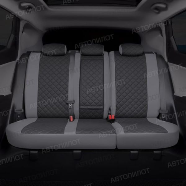 Чехлы Автопилот Экокожа Ромб на Suzuki Liana седан 2001-2008 г.в. Чехлы Автопилот Экокожа Ромб на Suzuki Liana седан 2001-2008 г.в.