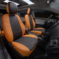 Чехлы Автопилот Экокожа Ромб на Suzuki Liana седан 2001-2008 г.в. Чехлы Автопилот Экокожа Ромб на Suzuki Liana седан 2001-2008 г.в.