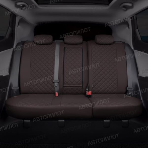 Чехлы Автопилот Экокожа Ромб на Suzuki Liana седан 2001-2008 г.в. Чехлы Автопилот Экокожа Ромб на Suzuki Liana седан 2001-2008 г.в.