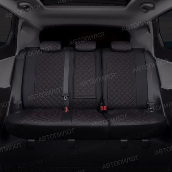Чехлы Автопилот Экокожа Ромб на Suzuki Liana седан 2001-2008 г.в. Чехлы Автопилот Экокожа Ромб на Suzuki Liana седан 2001-2008 г.в.